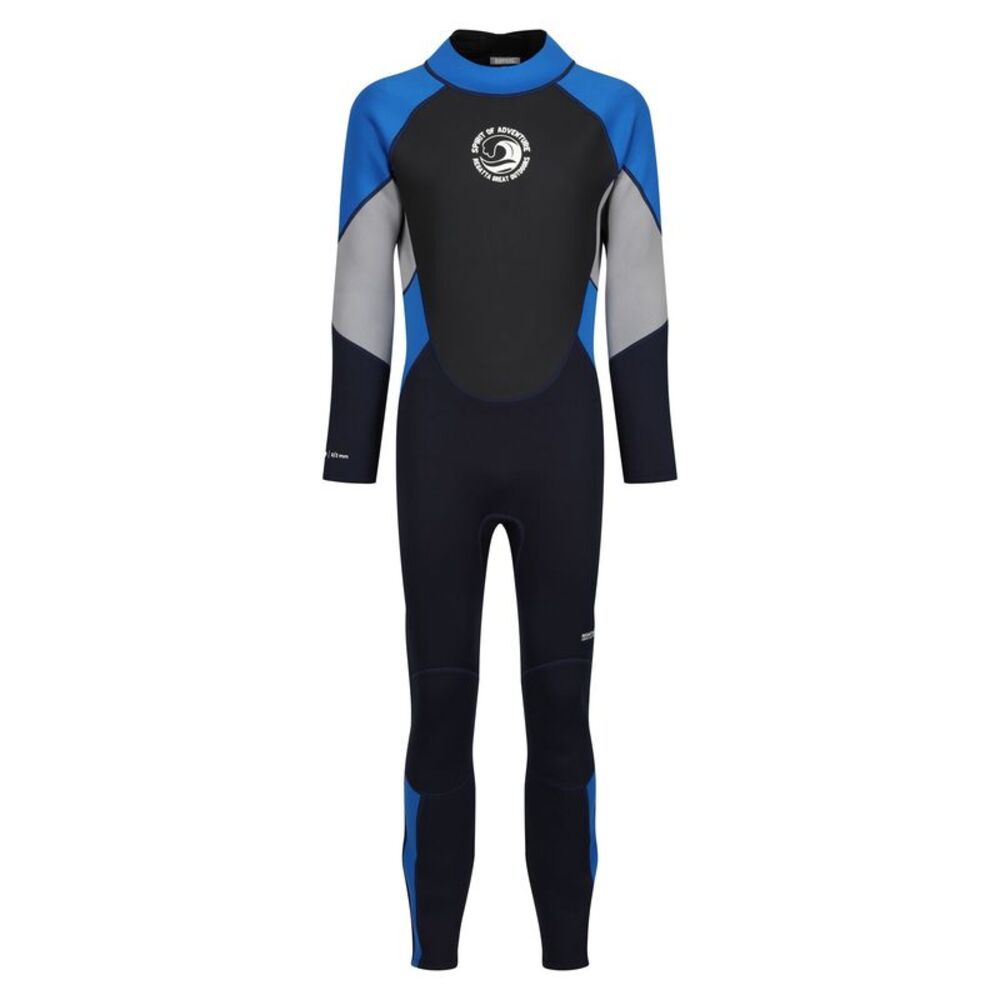 Regatta Mens 3mm Thickness Full Wetsuit / Navy/Oxford Blue/Silver Grey